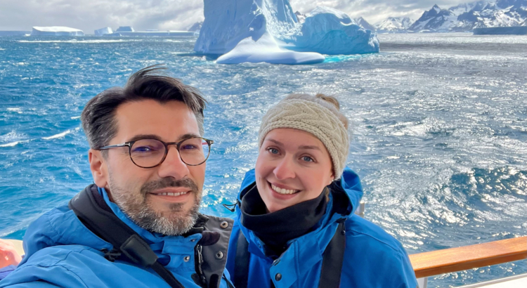 Elvir Johic und  Laura Birke Leconic Cruises Kreuzfahrt