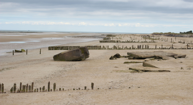 Frankreich Normandie Gold Beach