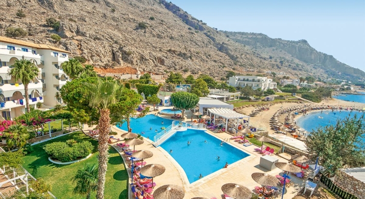 alltoura Club Hotel Sunrise Beach Resort Rhodos Foto Alltours