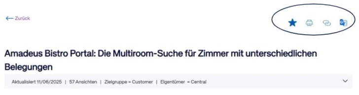 Amadeus 5 Praxis-Tipp Amadeus Service Hub