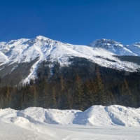 Kanada Alberta Icefields Parkway Foto Counter vor9